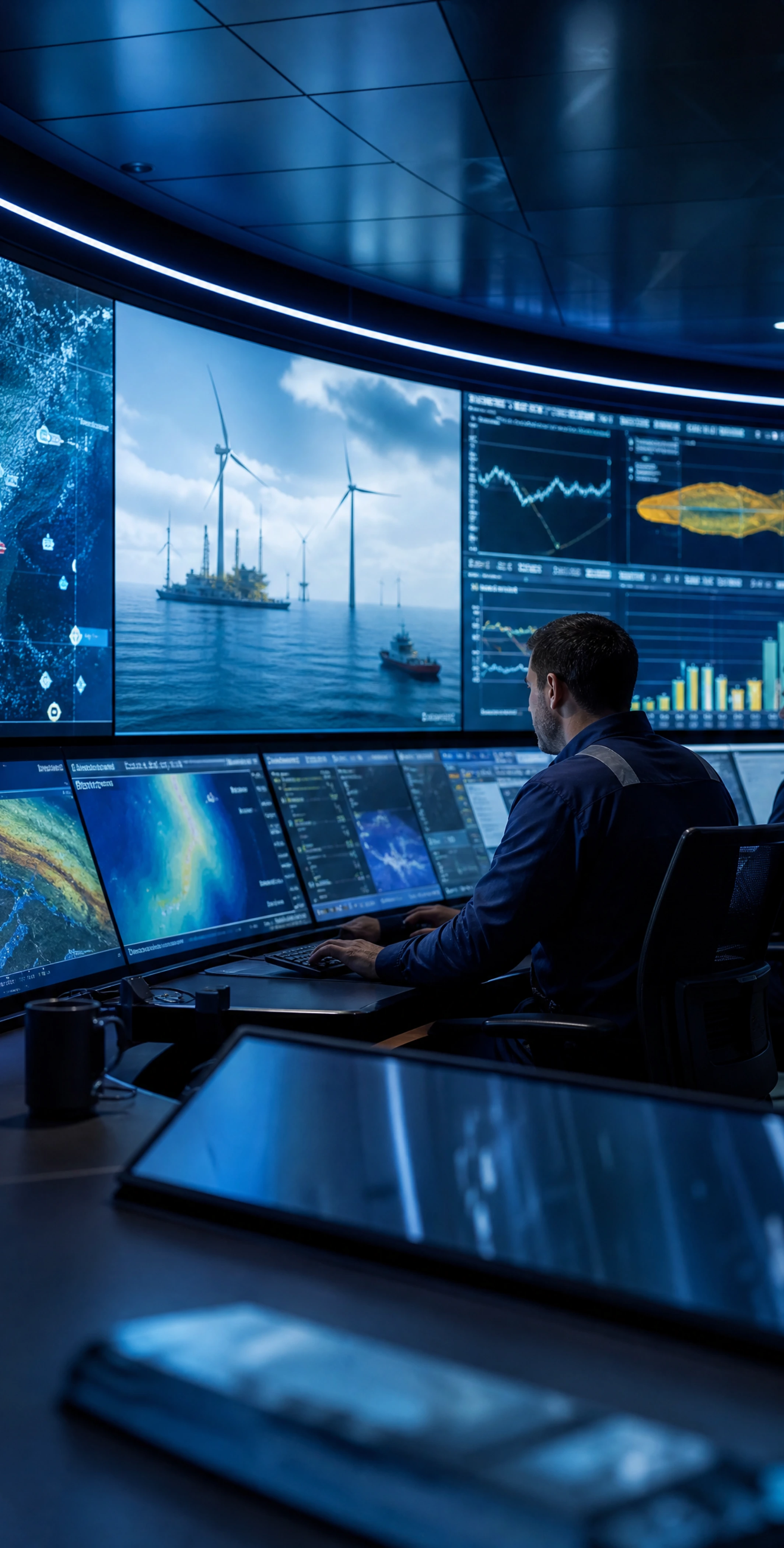 AI offshore control room